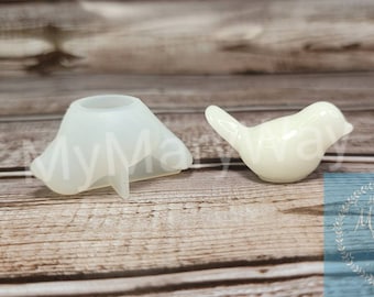 3D Small Bird Silicone Mold