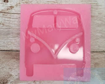 Bus Van Shiny Silicone Mold