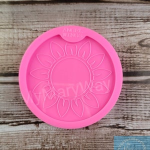 Sunflower Car Coaster Silicone Mold