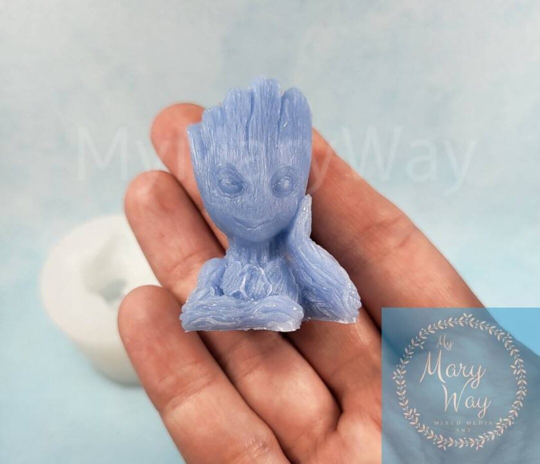 Small Detailed 3D Tree Man Mold - Etsy