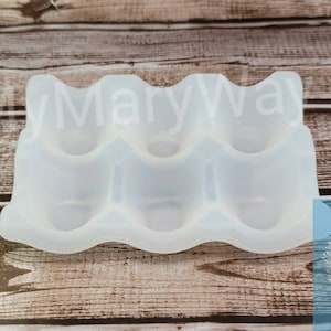 6 Egg Tray Carton Silicone Mold