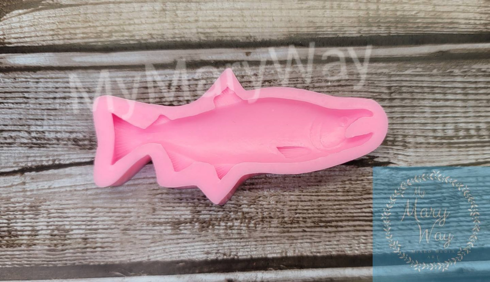 Detailed Salmon Silicone Mold Etsy