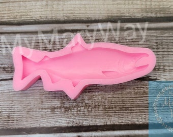 Detailed Salmon Silicone Mold