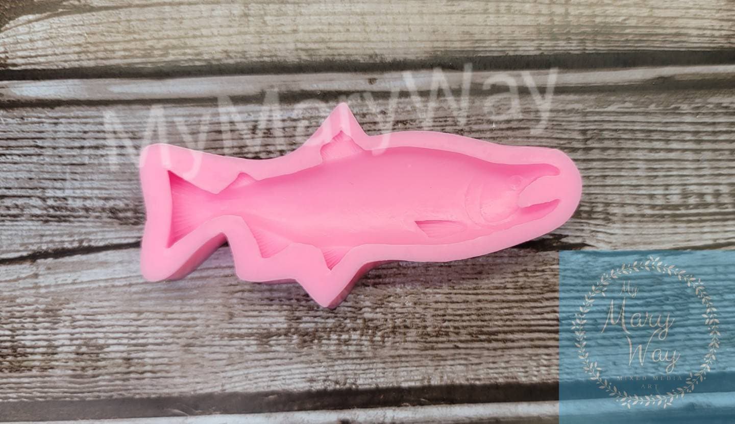 Detailed Salmon Silicone Mold