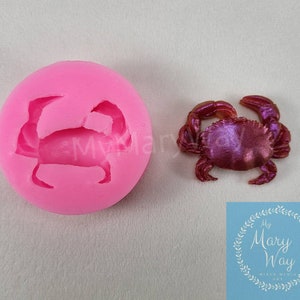 Detailed Crab Silicone Mold