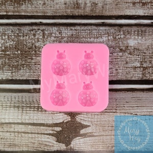 SIlicone Bug Mold Wasp Bee Moth Silicone Mold Fondant Candy Clay PMC Molds