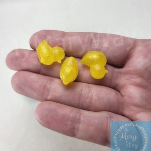 6 Cavity 3D Mini Rubber Duckies Silicone Mold