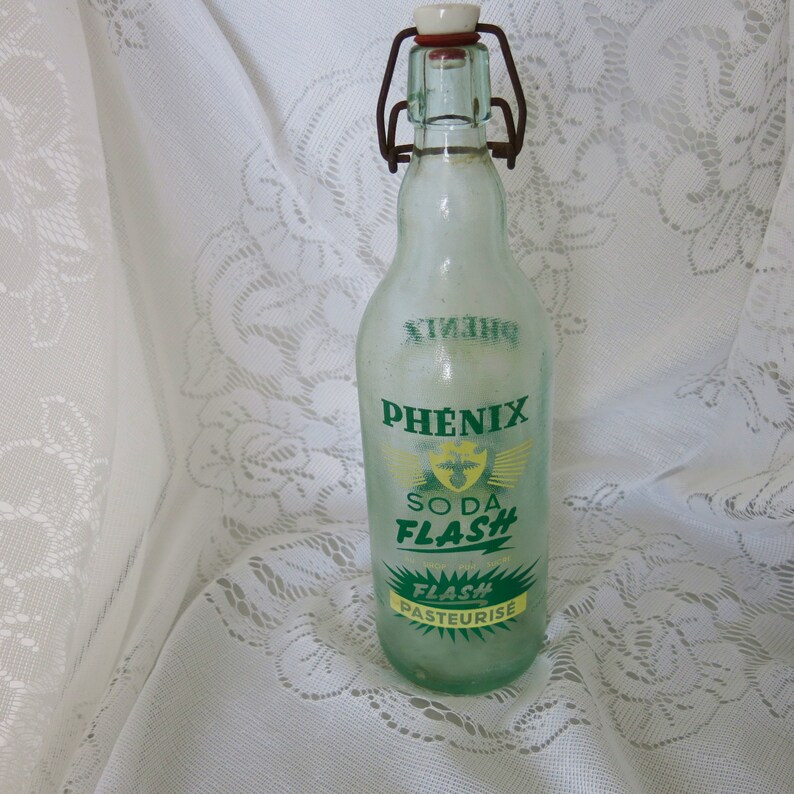 Old French lemonade bottle image 1