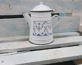 Enamel coffee pot