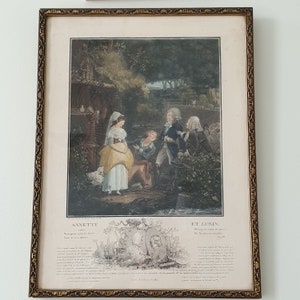 Beautiful old engraving
