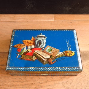 Vintage tin of Rizla cigarette paper image 2