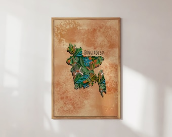 Amar Bangladesh | A5 A4 A3 Art Print