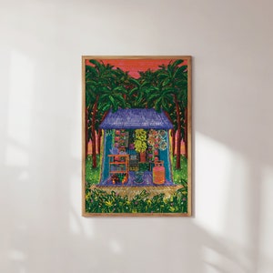 Corner Shop | Bangladesh Snacks | A5 A4 A3 Art Print