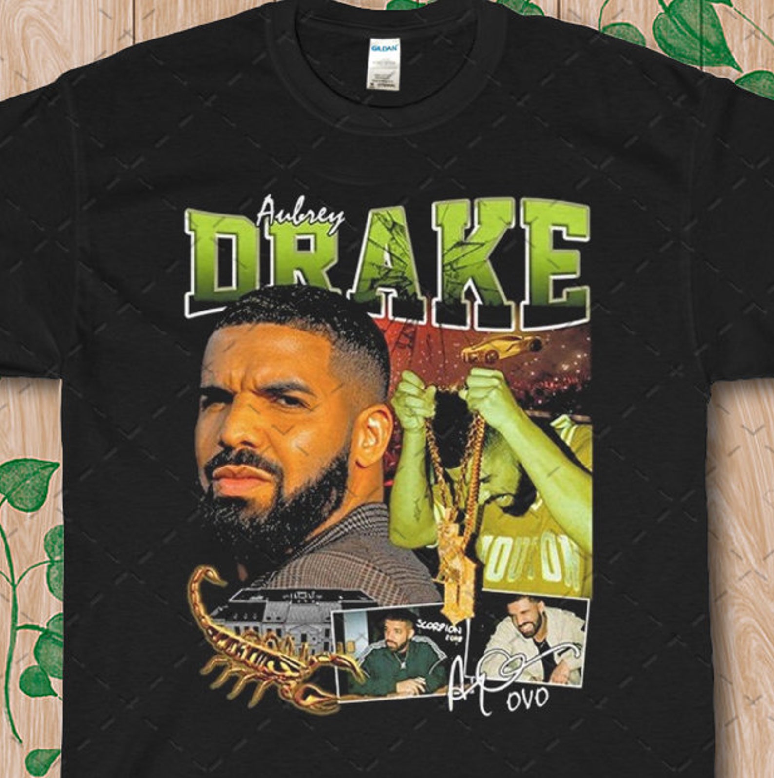 Drake Rap Tee Vintage Hip Hop T-shirt Men's Women Unisex | Etsy