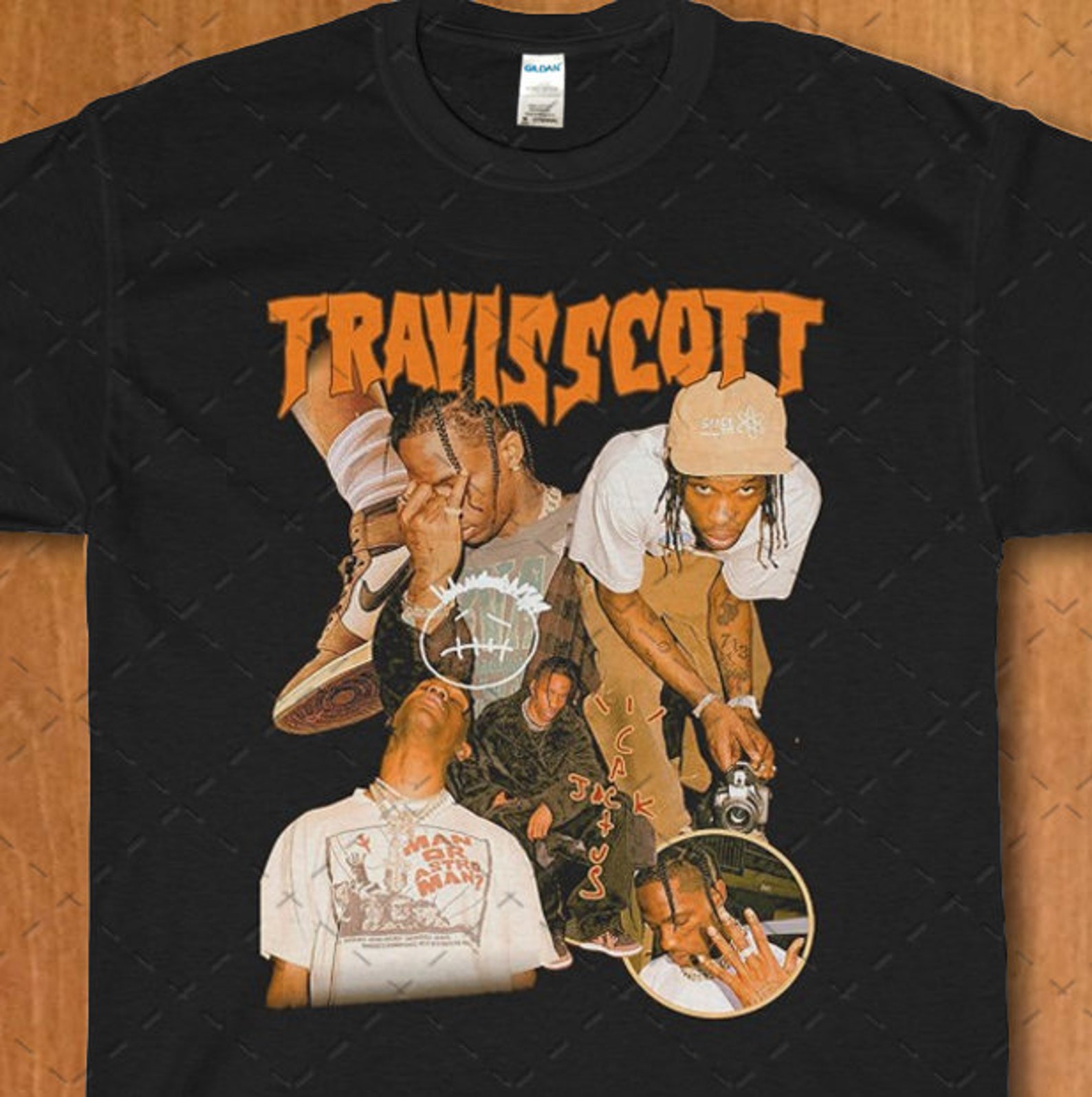 Cactus Jack T-shirt Men's Women Unisex Travis Scott Rap | Etsy