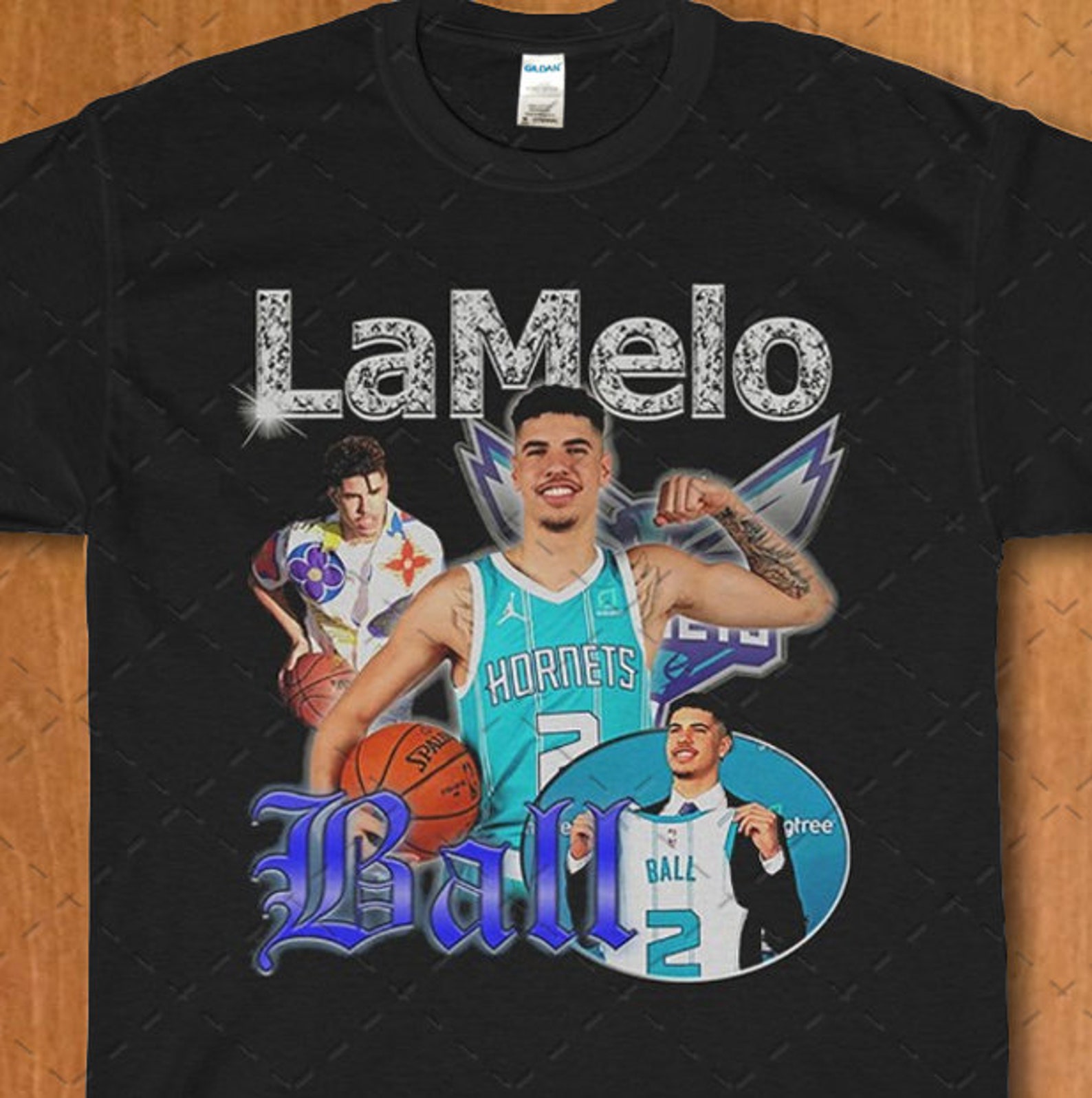 Lamelo Ball Tshirt Men's Women Unisex NBA Tee Etsy