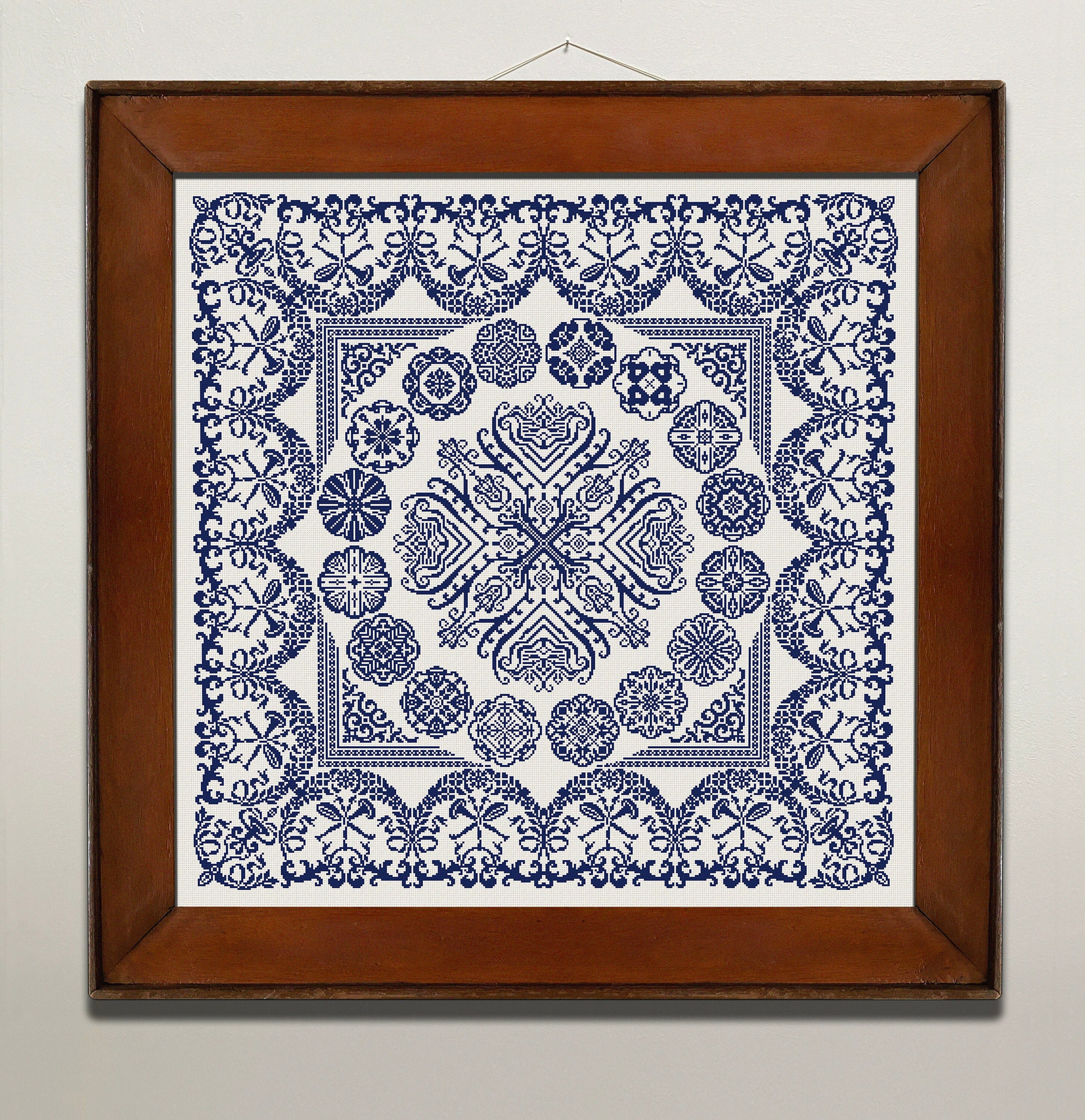 Joy sunday cross stitch - Etsy 日本