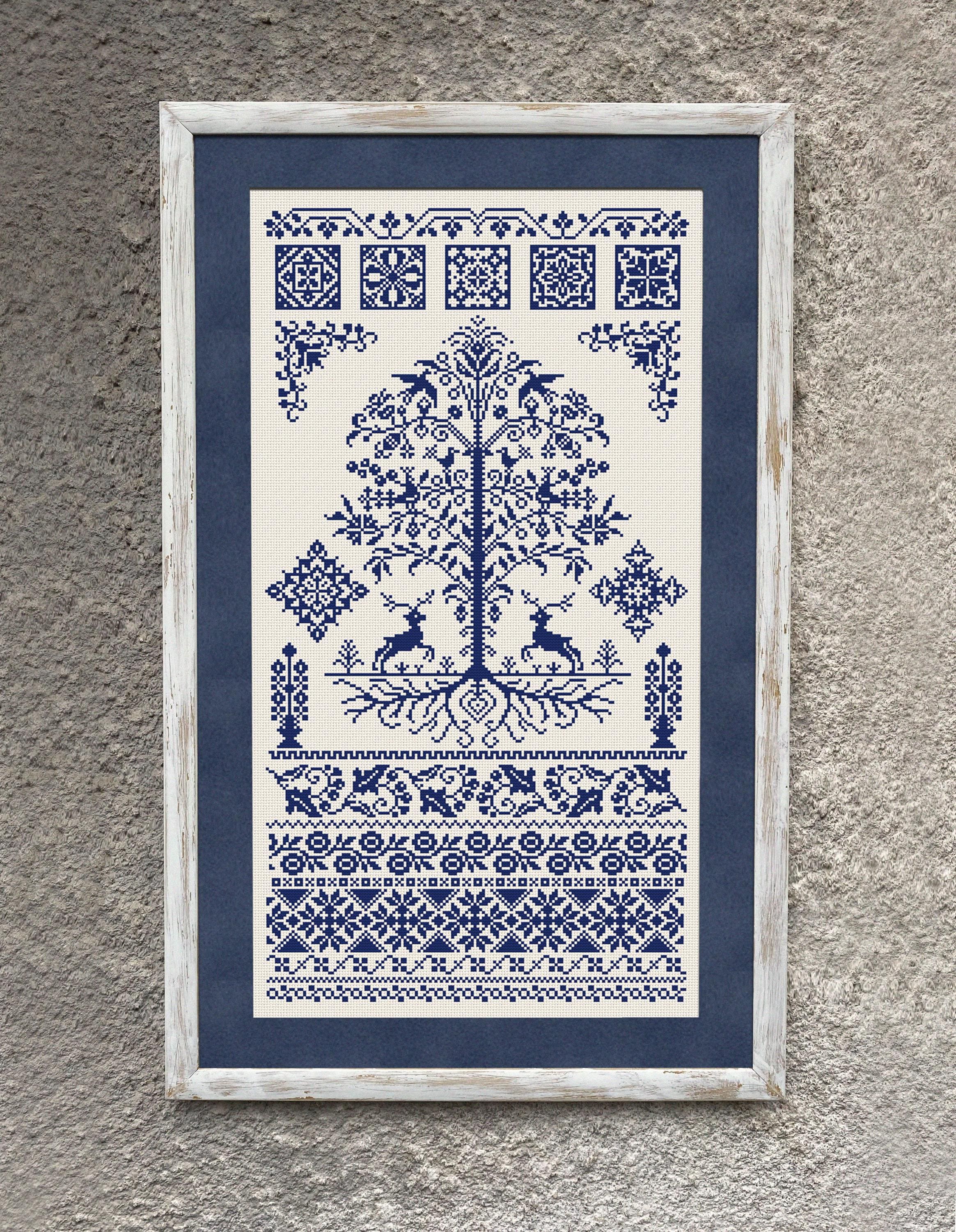Vintage cross stitch - Etsy 日本