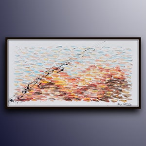 Woman on the beach 55&quot;, original oil painting on canvas by Koby Feldmos