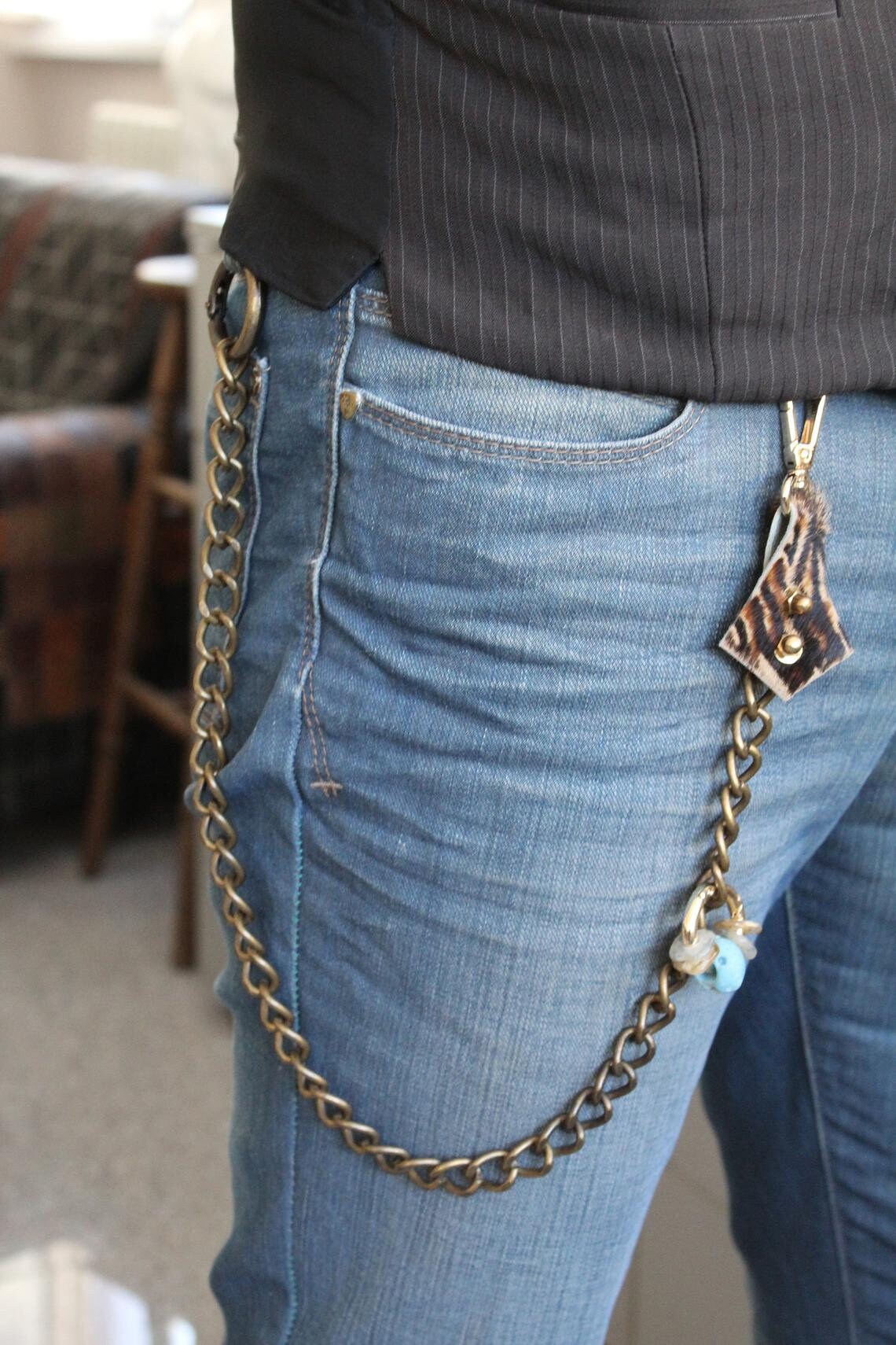 Custom Wallet Chain Wallet Chain Everyday Wallet Chain Etsy UK