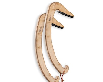 Direkt - Ice Axt Hölzerne Training Spitzhacke 2 Stück Trocken Auch Klettern Winter Sport