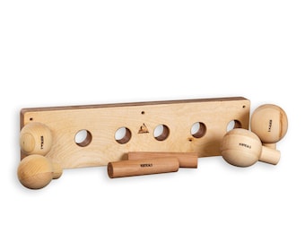Pegboard with 3 Pegpairs