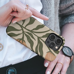 Boho Phone Case Retro Aesthetic Phone Cover, Bohemian Phone Case for iPhone 16 15 14 13 12 11, Samsung S25 S24 S23 S22 S21, Google Pixel 9 8
