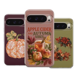 Funda para teléfono con diseño de gorro y botas otoñales, funda rústica de cosecha otoñal para iPhone 17Pro, 16, 15, 14, 13, Samsung S26, S25, S24, S23, A17, A57, A37, Pixel 10