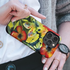 Adrianne Lenker Phone Case Cute Flower Design Cover for iPhone 16 Pro Max, 15 Plus,14,13,12,11, XS & Samsung S24,S23,A55,A54,Pixel 9 Pro,8