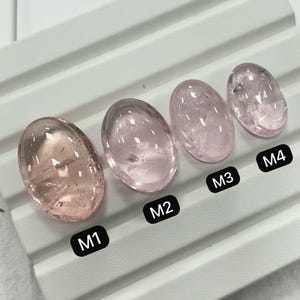 Natural Morganite Cabochon | Pink Gemstone for Jewelry | High-Quality Loose Stone | Healing Crystal | Rare Collector&#39;s Gift