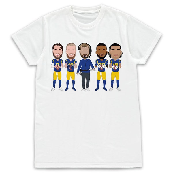 Rams American Football T-shirt t-shirt tee S-XXXL Donald Stafford Cupp enz. LA Los Angeles