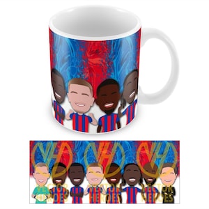 Crystal Palace 2024-25 Vector Heroes Mug Cup Great Christmas Gift For Fans