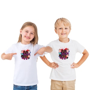Crystal Palace 2024-25 Vector Heroes Kids Child T-Shirt Sizes Age 3-13 Years Unofficial Eze etc Choice Of Colours | Printed In The UK |