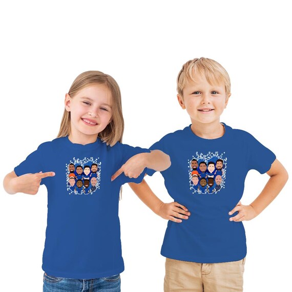 Chelsea 2024-25 Vector Heroes Kids Child T-shirt Sizes Age 3