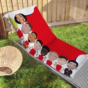 Arsenal 2024-25 Beach Towel Vector Heroes Top Quality Perfect For Summer Holidays White Saka Etc Great Gift For Gunners