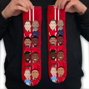 Forest 2024-25 Vector Heroes Socks 3 Sizes Nottingham Etc Choice Of Designs Christmas, Valentines, Mothers, Fathers Day Great Reds Fans Gift