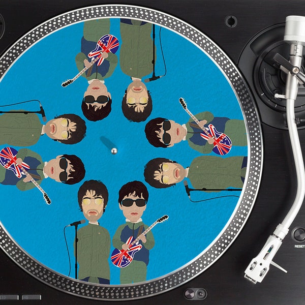 Oasis Slipmat, 12" Slipmat, Full Colour Print, Great Quality ,Music Gift, Vinyl Record