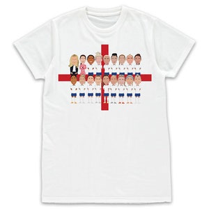 England Womens World Cup Squad 2023 Kids Child T-Shirt Age 3-13