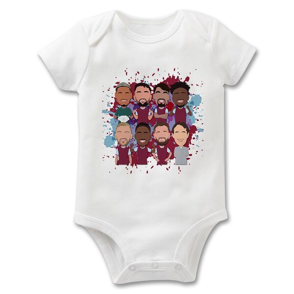 West Ham Baby Grow - Etsy