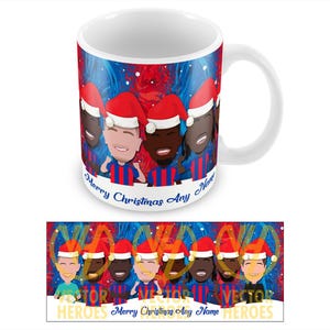 Crystal Palace 2024-25 Personalised Christmas Mug Cup Great Christmas Gift For Palace Fans Add Any Name Or Message
