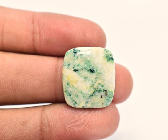 Beautiful Cabochon 25 CTS #A-6077 Round Cabochon 22x5 MM Mariposite