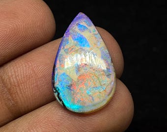 Top Quality Sterling Opal, Monarch Opal, Pear Cabochon,  21x13x3 MM, 4 CTS,   #B-08809
