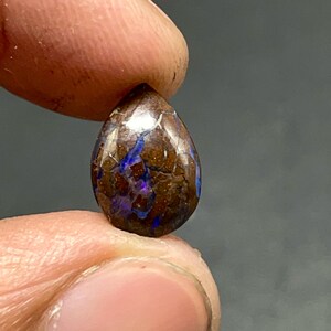 Boulder Opal, Friforms Cabochon, 11x8x3 MM, 2 CTS, Vacker Cabochon, #B-5789