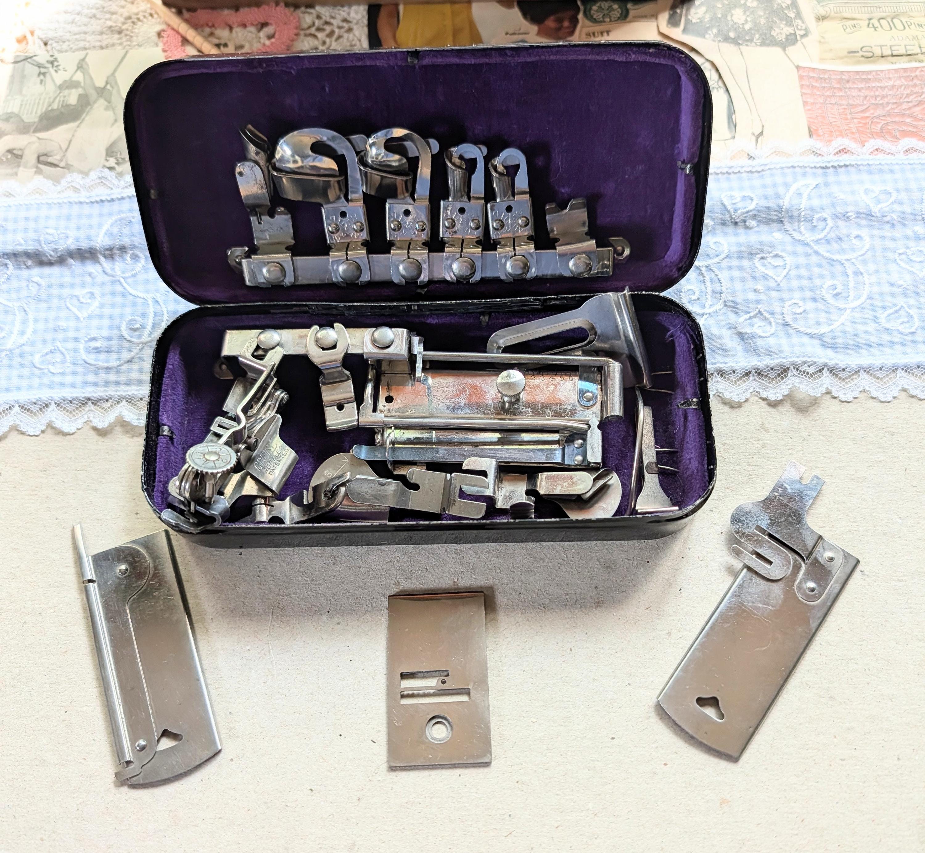 Antique Singer Sewing Machine Attachments - Etsy