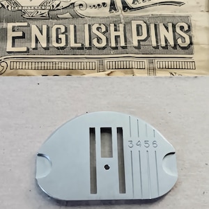 Vintage Singer Straight Stitch Needle Plate 174529