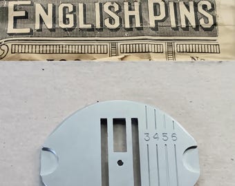 Vintage Singer Straight Stitch Needle Plate 174529