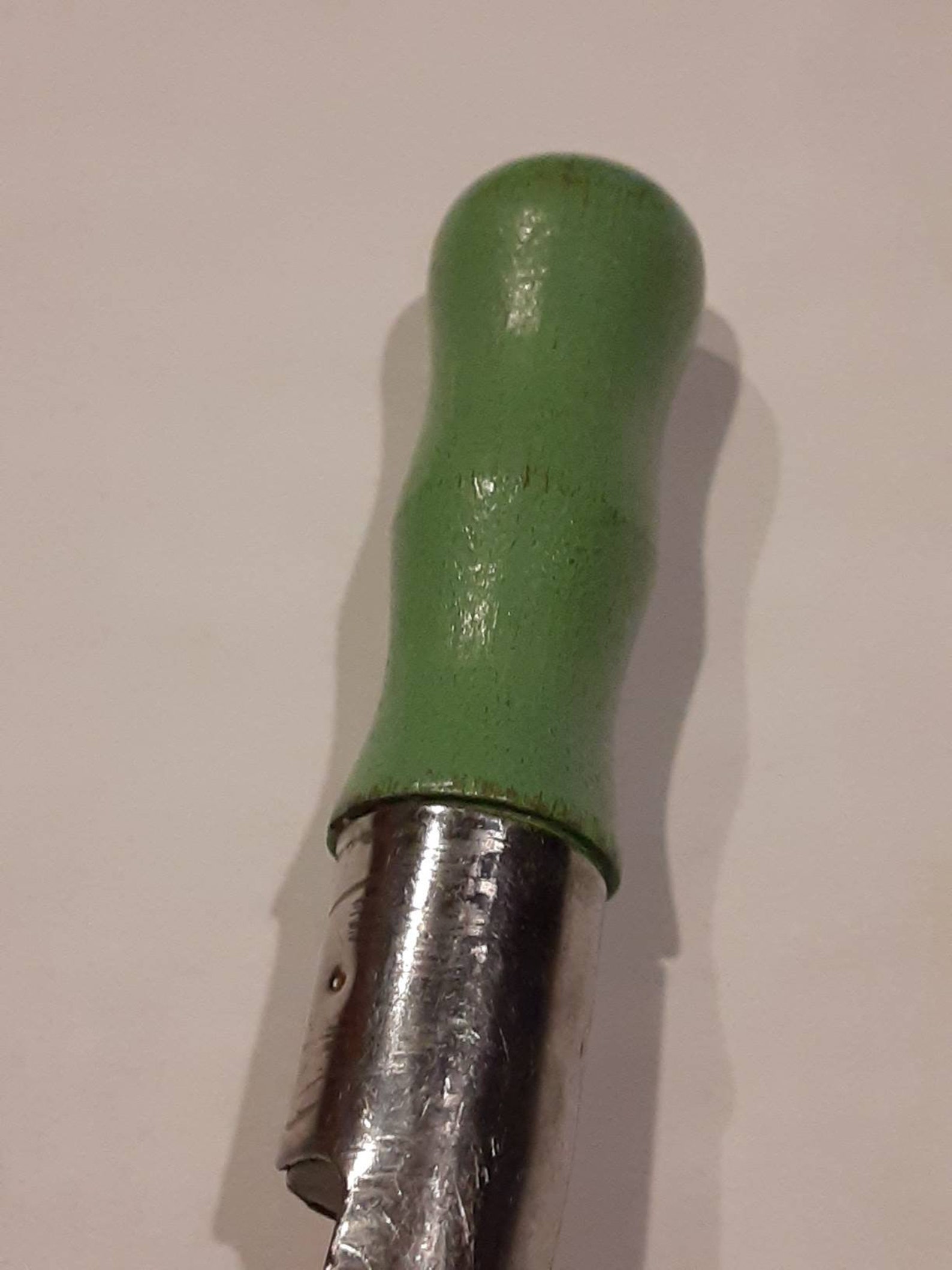 Vintage Melon Baller Fruit Corer Citra Products Green Wood Etsy