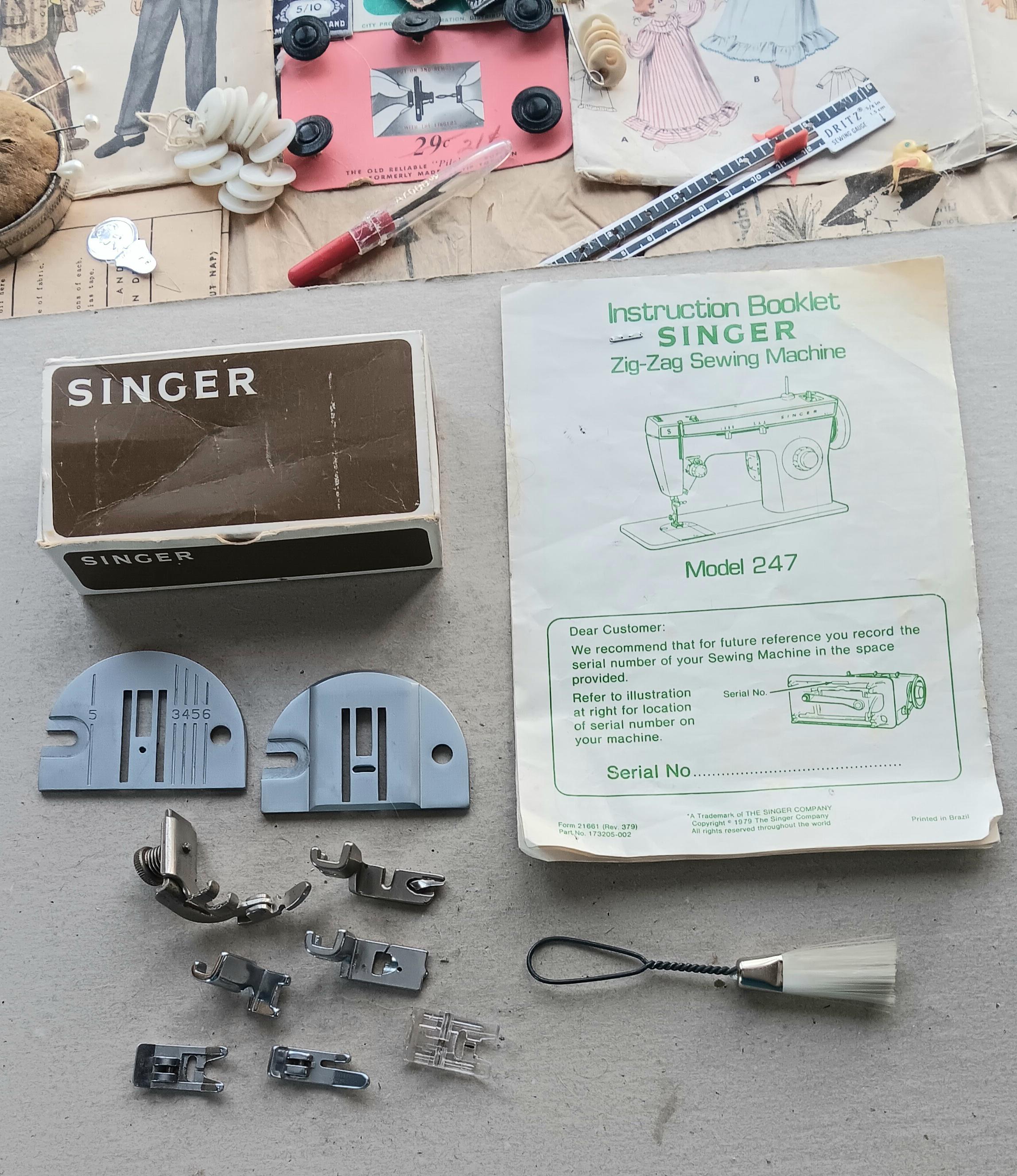 Singer 247 Sewing Machine - Etsy