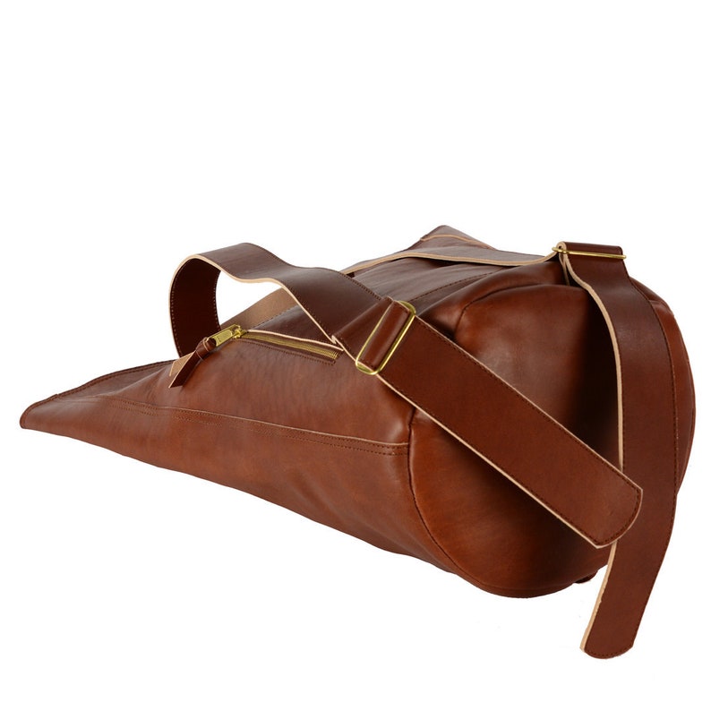 leather SALE 70/% Tom Oversize backpack brown retro deer Hamburg