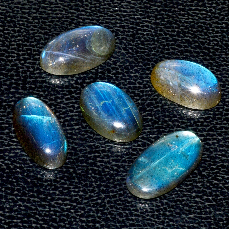23x10mm,22x12mm,23x12mm blue fire and flash Blue Labradorite Gemstone Cabochon Oval Shape 23x11mm wonderful the 5 pieces Gorgeous 23x11mm